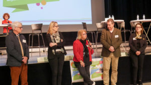 Forum des solutions : Mme Grimault, Mme Anfray, Mr Clément et Mme Dulucq